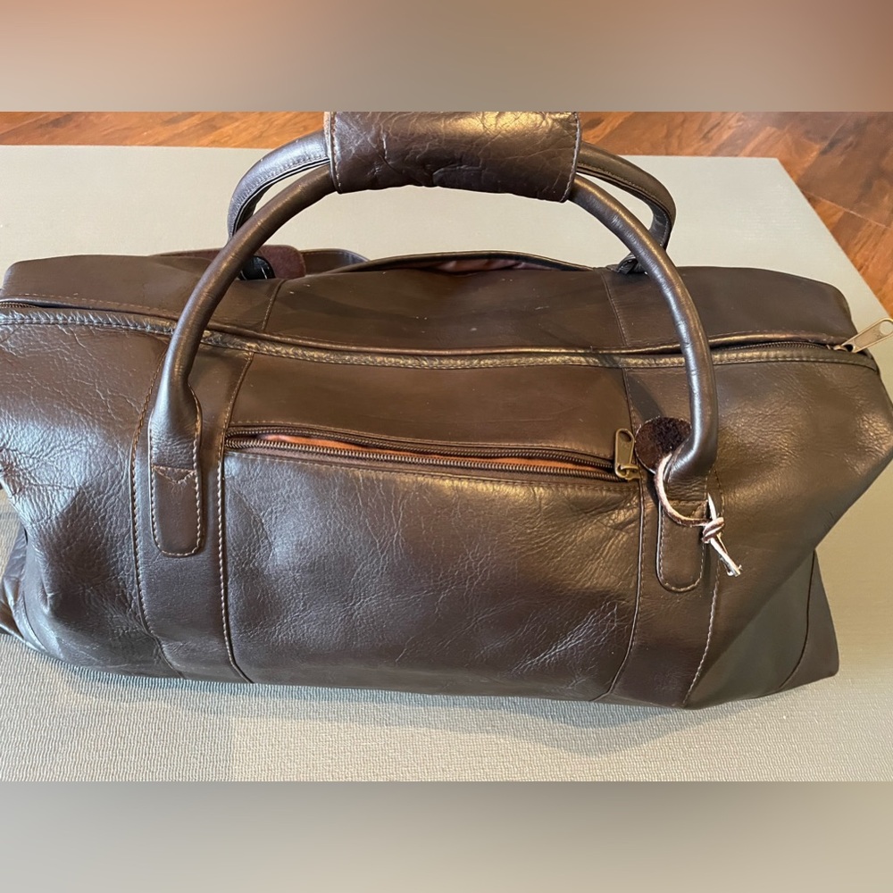 Men’s leather Duffel Bag 💼